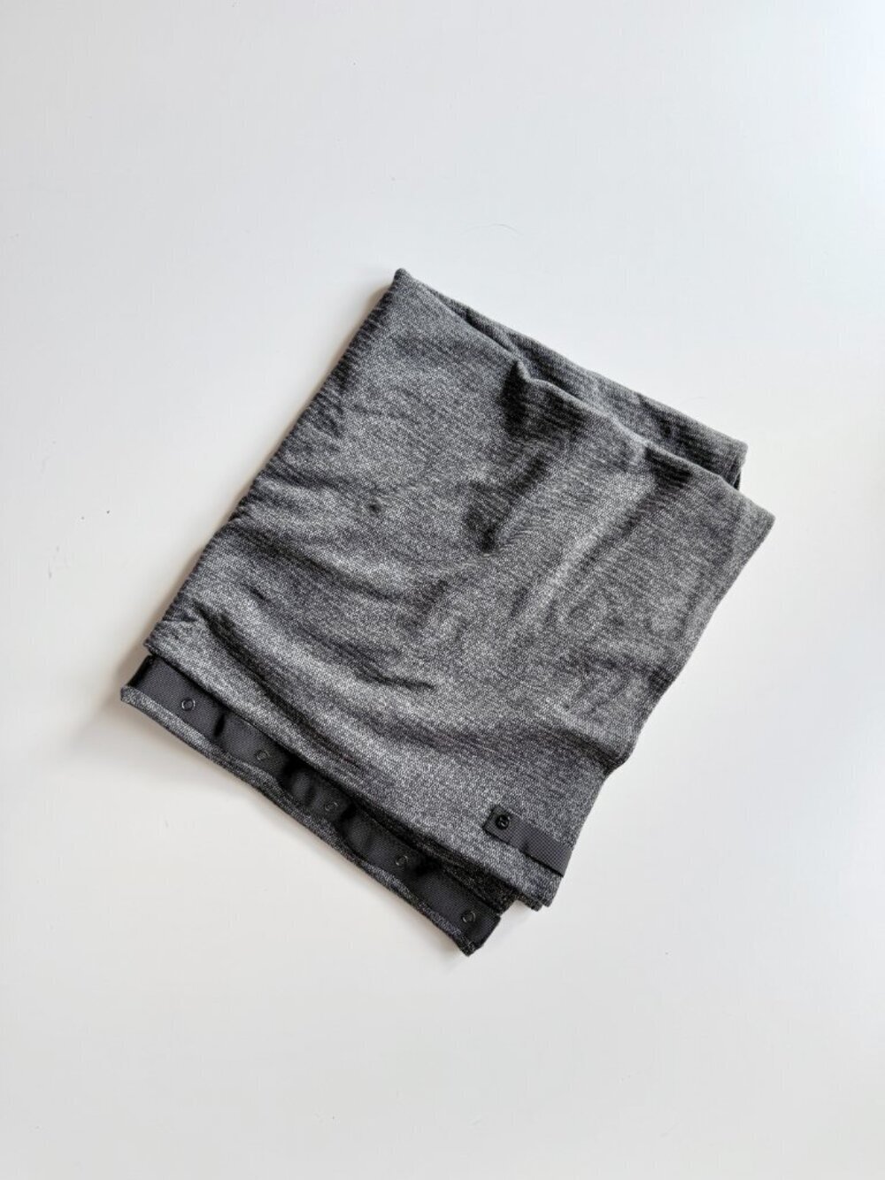 LULULEMON Vinyasa Coco Pique Black Rulu Knit Convertible Scarf Shawl Wrap
